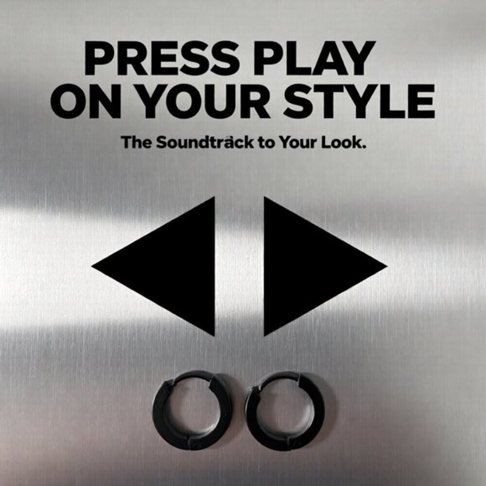 Stainless Steel Gunmetal Black Huggies | Unisex | Men | Women | Huggies | Hoops